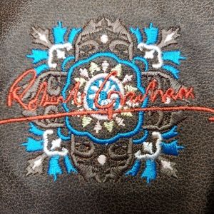 Robert Graham Leather Blazer